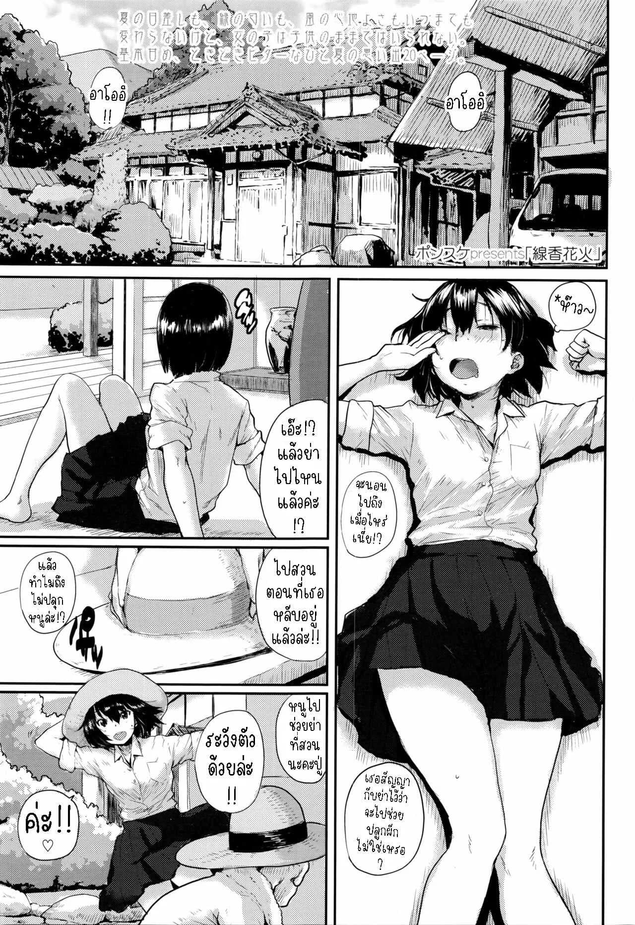 ดอกไม้ไฟระยิบระยับ [Ponsuke] Senkou Hanabi  Sparklers