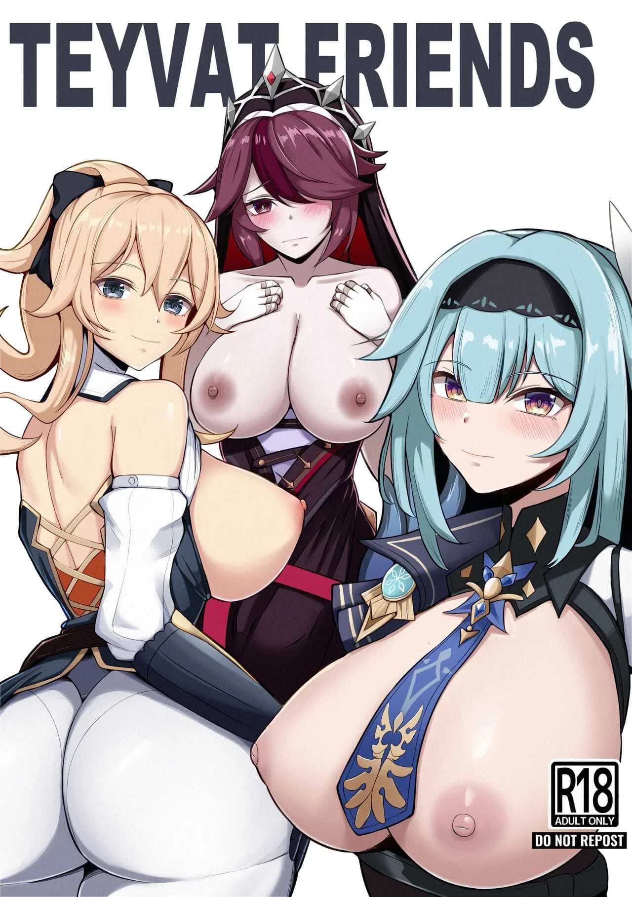เพื่อนๆในTeyvat [Mumei Kibou (Nantoka)] TEYVAT FRIENDS (Genshin Impact)