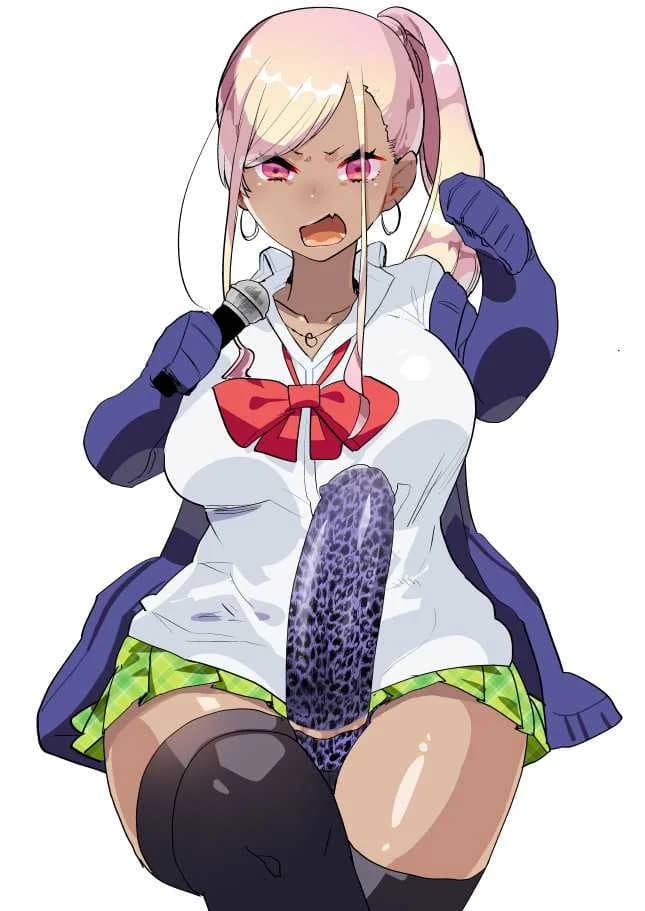 ที่ระบายอารมณ์ [Aimaitei (Aimaitei Umami)] Kigen no Warui Kuro Gal Futanari Kanojo ni Karaoke ni Yobidasareta Kekka...