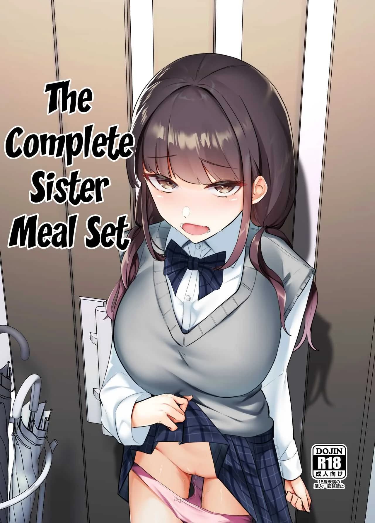 พี่ชายผู้เอาเเต่ใจ[Nananto (Uenosuke)] The Complete Sister Meal Set Kanzen Shokuhouimo